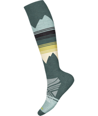 Women's Ski Targeted Cushion Pattern OTC Socks