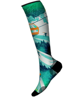 Ski Zero Cushion Ski Day Print OTC Socks