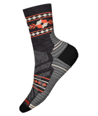 Women's Hike Light Cushion Retro Floral Mid Crew Socks