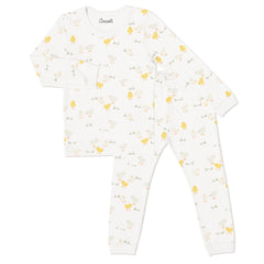 Pyjama en modal Chicks on cream 3 mois -7 ans