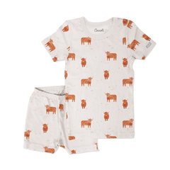 Pyjama en modal Cows on oat milk 3 mois - 10 ans