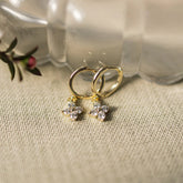 Glee Twila Hoops Clear