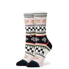 Chaussettes mi-mollet Winter Bloom pour femmes
