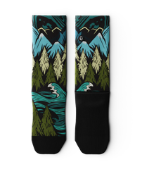 Wuthering Hills Crew Socks