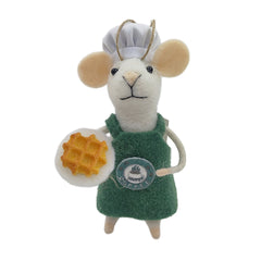 Souris de Noël Café / Gaufre