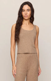 Double Scoop Silky Rib Tank