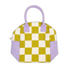 Boîte à lunch Fluf Checks Pear