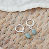 Glee Zia Hoops amazonite