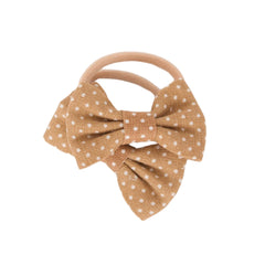 Mini élastiques en tissus pour enfant