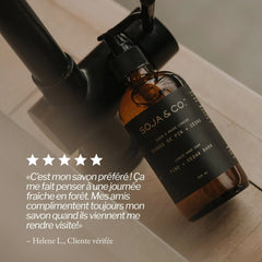 Soja & Co - Savon à mains liquide | Écorce de pin + Cèdre