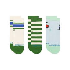 Stance kids community Green 3 pack