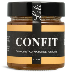 Confit d'oignons au naturel