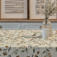 Nappe Margaret - Crème fleurie