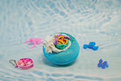 La Fabrik bombe de bain surprise Bracelet Pop-it! (Bleu)