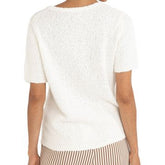 Adele short sleeve knit cardigan