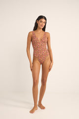 Marie Floral Classic One Piece