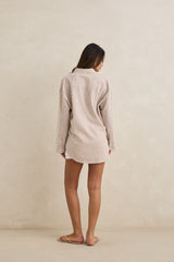 Chemise oversize à rayures vallée