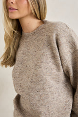 Pull en maille mouchetée Rumi