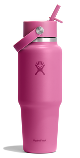 32 oz Travel Bottle Wide Flex Straw