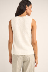 adele longline knit vest