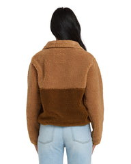 Sweat-shirt Horizon à col montant et demi-zip