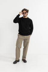 Mohair fishermans knit