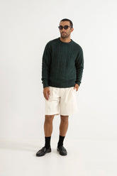 Mohair fishermans knit