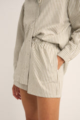 valley stripe short