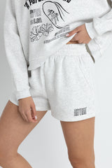 Paradise found fleece short