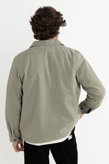Sherpa lined work shirt