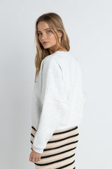 Paradise found crew neck fleece