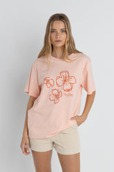 Paradise floral oversized t-shirt
