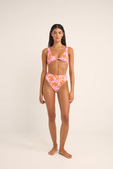 bora bora floral hi waist pant