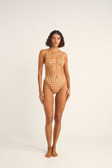 Tide stripe hi banded pant