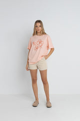 Paradise floral oversized t-shirt