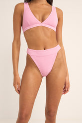 isla rib hi banded pant