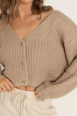 Cardigan en tricot surdimensionné eadie