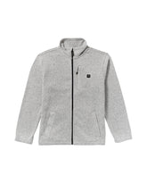 Sweat-shirt zippé à col montant Boundary