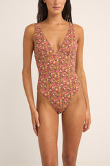 Marie Floral Classic One Piece