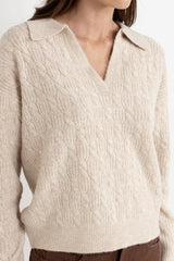 Pull à col en V Lexie