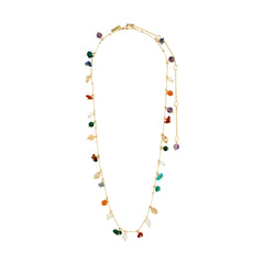 Pilgrim collier en pierres semi-précieuses plaqué or