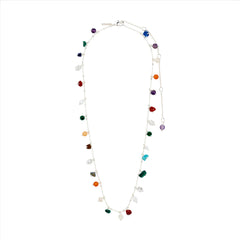 Pilgrim collier en pierres semi-précieuses plaqué argent