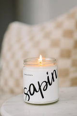 Marée chandelles Sapin