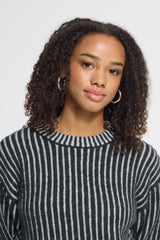 Pull IhKamara manches longues ligné