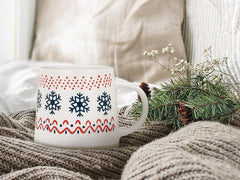 Tasse avec motif nordique