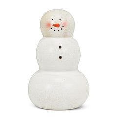 Bonhomme de neige joyeux de taille moyenne