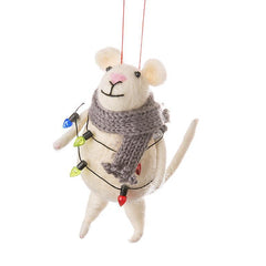 Ornement Souris avec Lumières
