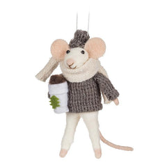 Ornement Souris avec Café