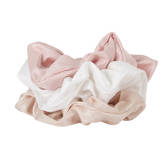 Chouchou élastique à cheveux uni gros format