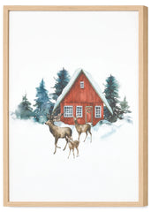 Tableau d’impression chalet/rennes